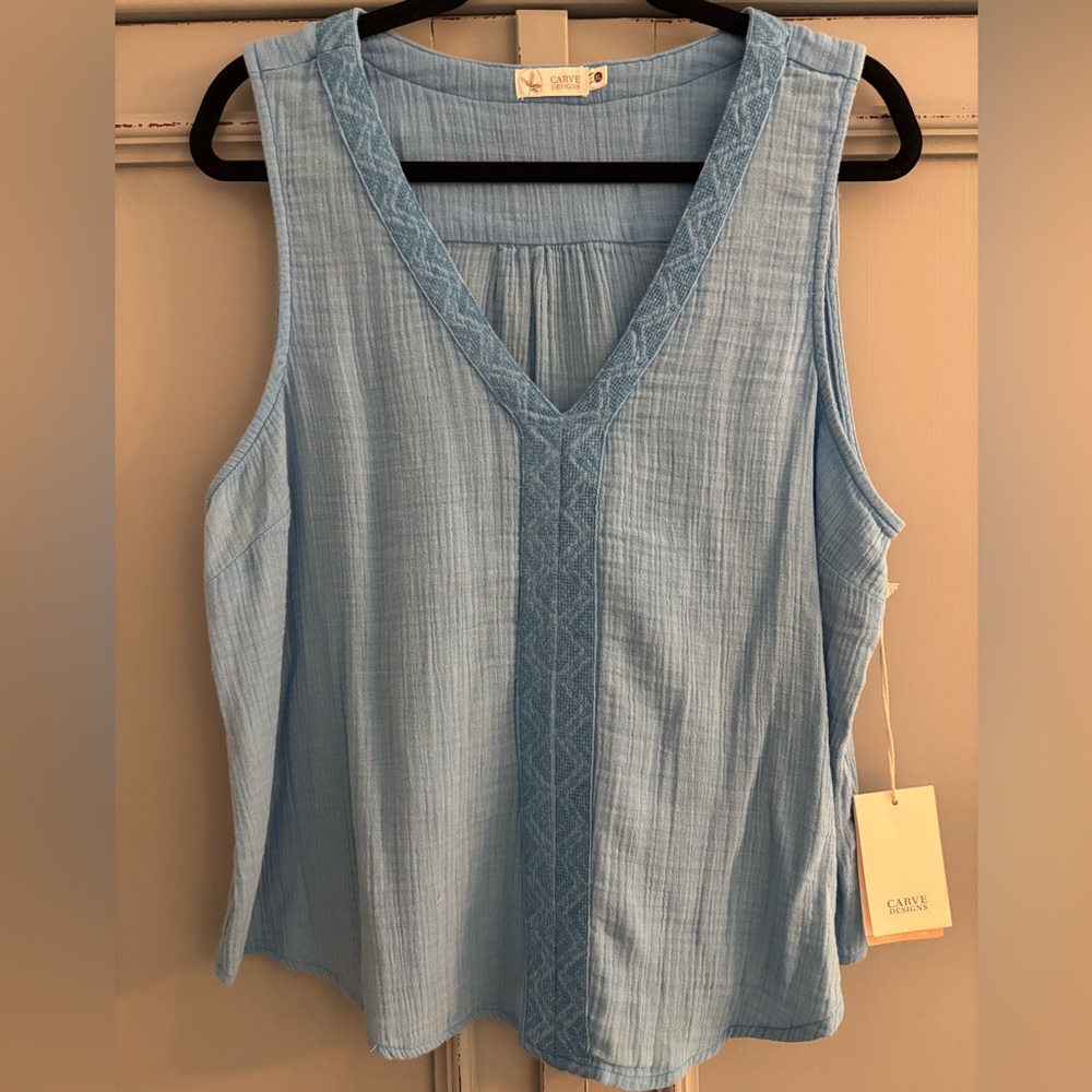 Gauze top by Carve Designs